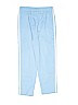 Adidas 100% Polyester Stripes Blue Track Pants Size 10 - 11 - photo 2