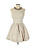 Robert Rodriguez Tan Cocktail Dress Size 0 - photo 1