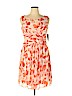 Donna Ricco 100% Polyester Orange Casual Dress Size 14 - photo 1