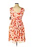 Donna Ricco 100% Polyester Orange Casual Dress Size 14 - photo 2