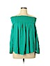 Lauren by Ralph Lauren Teal 3/4 Sleeve Top Size XL - photo 1