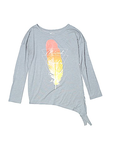 Active by Old Navy 3/4 Sleeve Top (view 1)