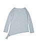 Active by Old Navy Gray 3/4 Sleeve Top Size 10 - 12 - photo 2