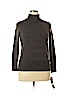 JM Collection Gray Turtleneck Sweater Size XL (petite) - photo 1