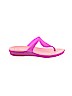 Crocs Pink Flip Flops Size 8 - photo 1