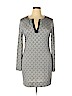 Diane von Furstenberg 100% Silk Blue Casual Dress Size 14 - photo 1