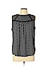 Ann Taylor LOFT 100% Polyester Black Sleeveless Blouse Size L - photo 1