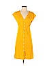 Old Navy Yellow Casual Dress Size XS (petite) - photo 1