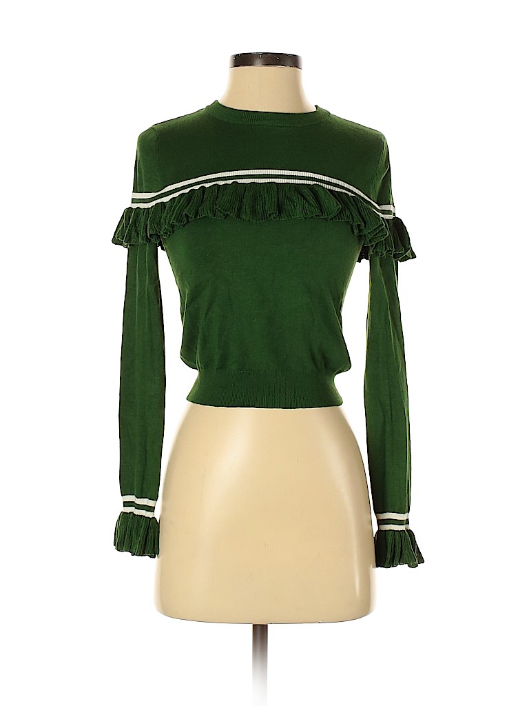 Forever 21 Green Pullover Sweater Size S - photo 1