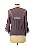Daniel Rainn 100% Polyester Purple 3/4 Sleeve Blouse Size M - photo 2