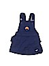 Carter's 100% Cotton Blue Overall Dress 0-3 MO / 3 MO - photo 1