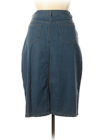 Unbranded Denim Skirt (view 2)