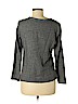 Ann Taylor LOFT 100% Cotton Gray Sweatshirt Size M (petite) - photo 2