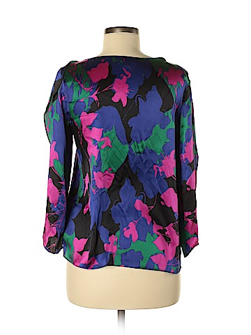 Talbots 3/4 Sleeve Silk Top (view 2)