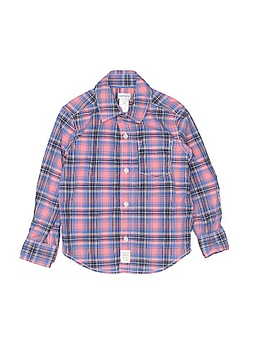 Carter's Long Sleeve Button-Down Shirt (view 1)