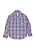 Carter's 100% Cotton Plaid Purple Long Sleeve Button-Down Shirt Size 3T - photo 1