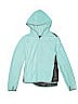 SO 100% Polyester Teal Fleece Jacket Size 12 - photo 1