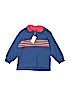 Candy Hearts 100% Cotton Blue Sweatshirt Size 4 - photo 1