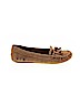 Lucky Brand 100% Leather Tan Flats Size 6 - photo 1