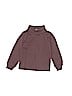 Le Top 100% Cotton Brown Long Sleeve Turtleneck Size 3T - photo 1