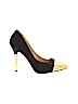 Shoedazzle Black Heels Size 6 1/2 - photo 1