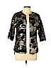 Moth 100% Acrylic Black Cardigan Size L (petite) - photo 1