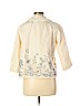 Thakoon 100% Silk Ivory Jacket Size 6 - photo 2