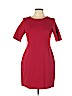 Lands' End Red Casual Dress Size 10 (petite) - photo 1