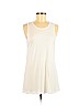 CAbi 100% Rayon Ivory Sleeveless T-Shirt Size M - photo 1