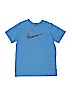 Nike 100% Polyester Blue Active T-Shirt Size L (youth) - photo 1