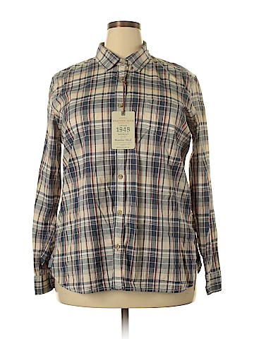 Weatherproof Long Sleeve Button-Down Shirt (view 1)