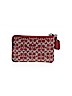 Coach 100% Leather Burgundy Leather Wristlet One size - photo 2