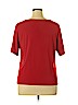 Talbots Red Short Sleeve Top Size 1X - photo 2