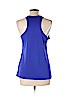 Nike 100% Polyester Blue Active Tank Size L - photo 2