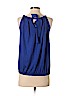 Trina Turk Blue Sleeveless Top Size P (petite) - photo 2