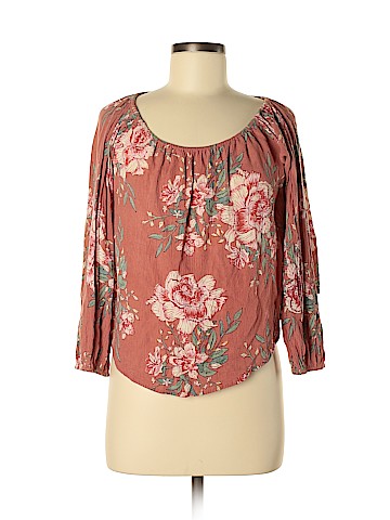 Billabong 3/4 Sleeve Blouse (view 1)