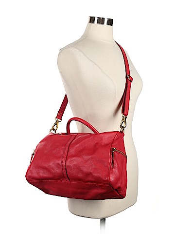 Fossil Leather Satchel (view 2)