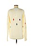 Burberry 100% Cotton Ivory Pullover Sweater Size M - photo 2