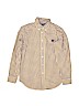 Chaps Yellow Long Sleeve Button-Down Shirt Size 10 - 12 - photo 1