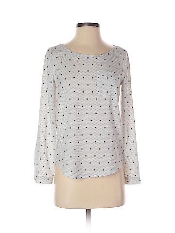 Ann Taylor Factory Long Sleeve Blouse (view 1)