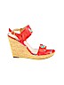 Jessica Simpson Red Wedges Size 9 1/2 - photo 1