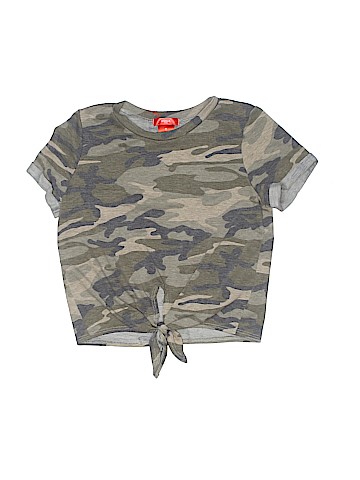 Aqua Short Sleeve Top (view 1)