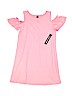 Assorted Brands Solid Pink Dress Size S (kids) - photo 1
