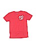 Majestic 100% Cotton Graphic Red Short Sleeve T-Shirt Size 10/12 - photo 1