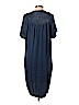 Pilcro and The Letterpress 100% Cotton Blue Casual Dress Size S - photo 2