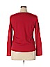 Talbots 100% Merino Wool Red Wool Pullover Sweater Size XL - photo 2