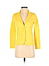 Banana Republic 100% Cotton Yellow Blazer Size XS (petite) - photo 1