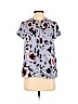 Simply Vera Vera Wang 100% Polyester Blue Short Sleeve Blouse Size S (petite) - photo 1