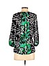 Style&Co 100% Polyester Green 3/4 Sleeve Blouse Size S (petite) - photo 2
