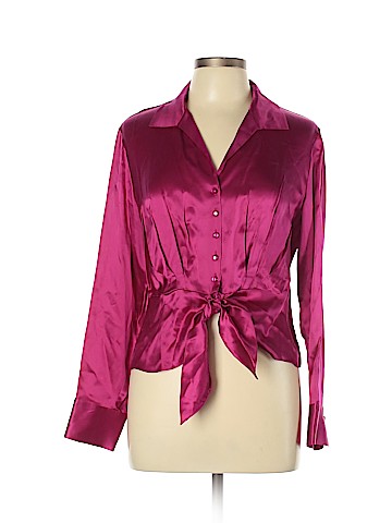 Jones New York Signature Long Sleeve Button-Down Shirt (view 1)